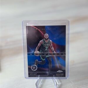 Jaylen Brown Boston Celtics Activators Card - Topps Chrome 2025 /150